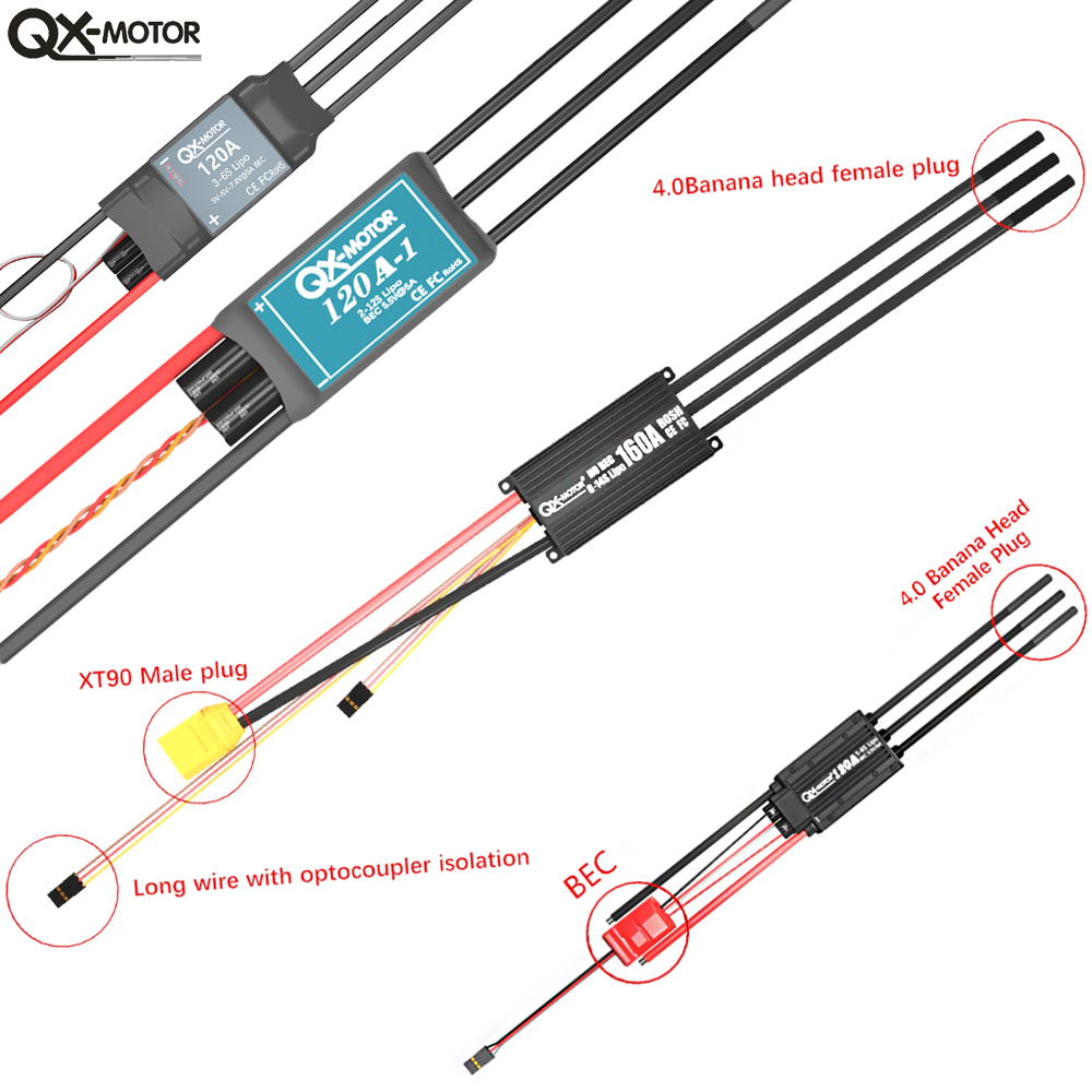 20A-120A Brushless ESC Speed C - огляд і ціна Drone Gimbal Controller