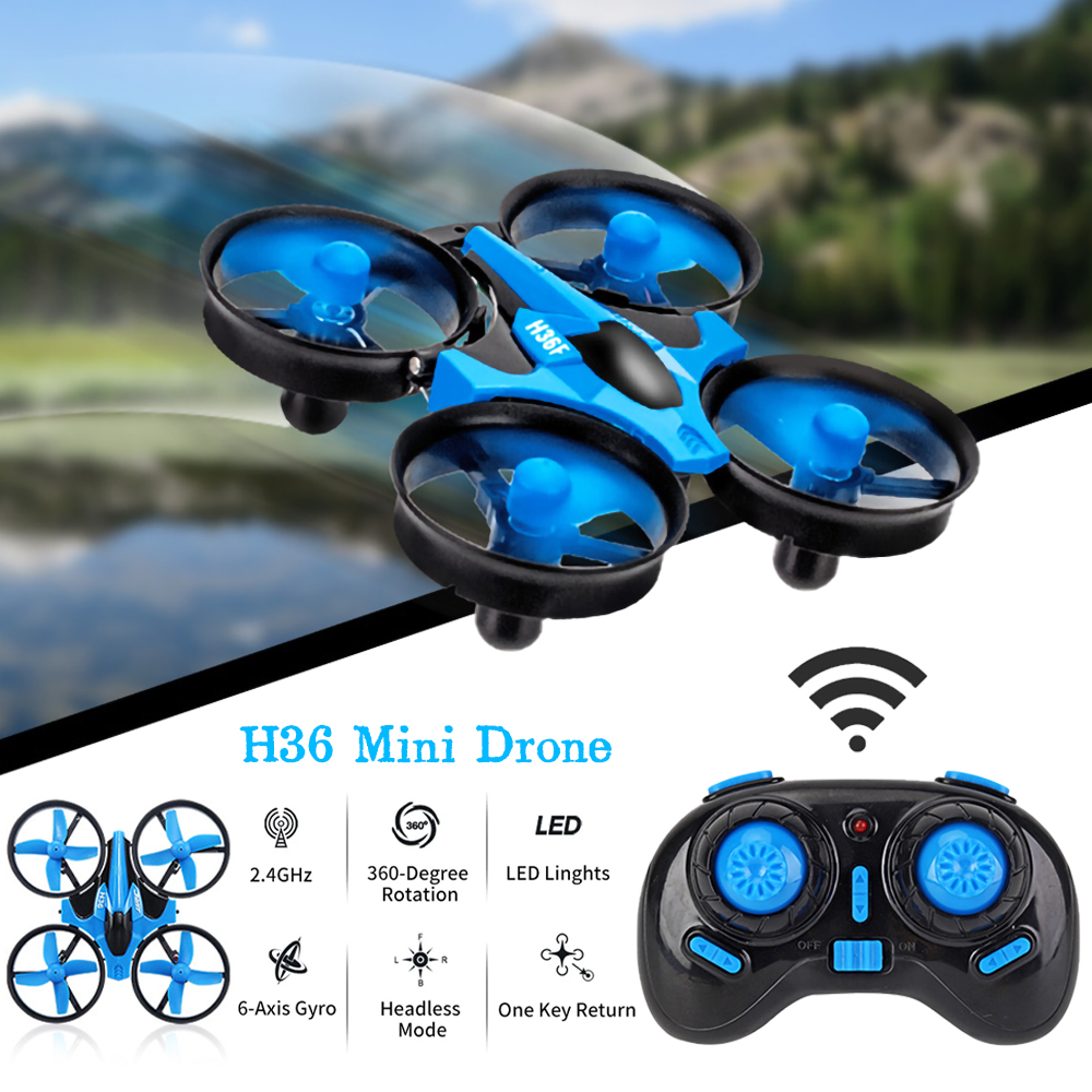 JJRC H36 Mini Drone 2.4G 6-axi - огляд і ціна Drone Gimbal 2 Axis
